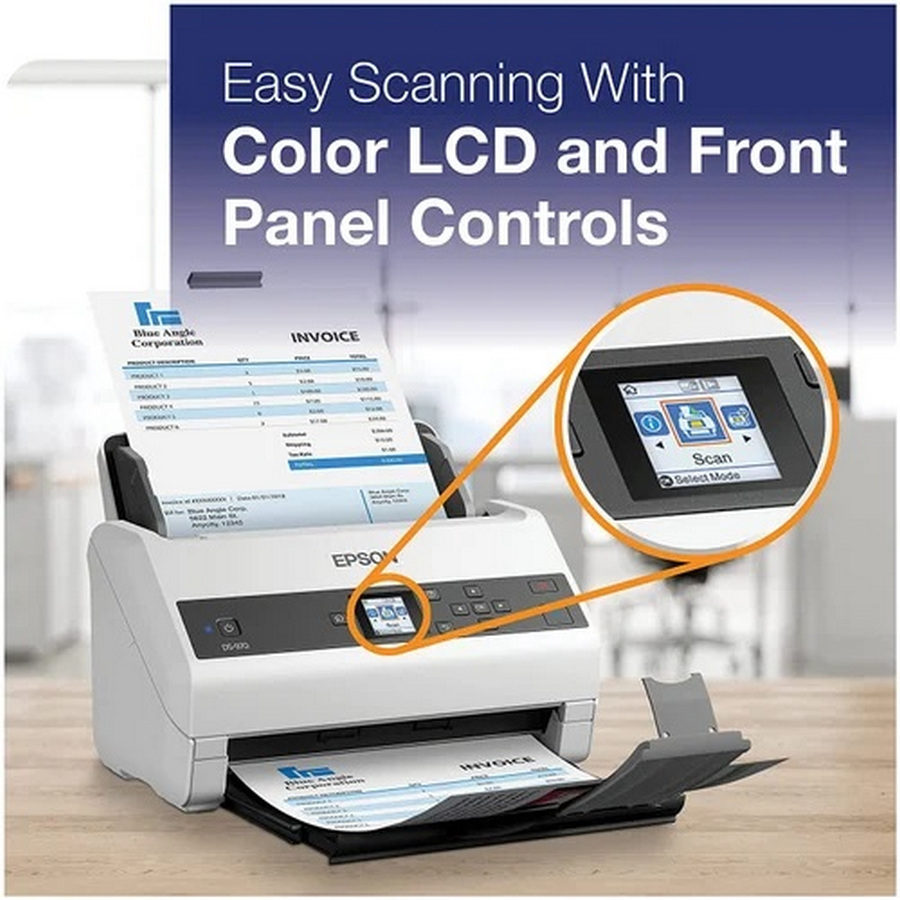 Scanner Epson DS 730N - samping